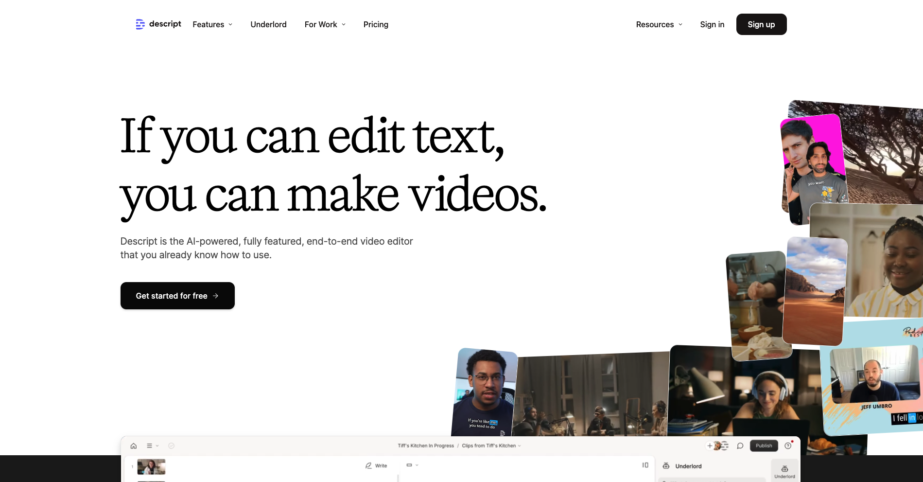 Descript: Rivoluziona la Creazione di Contenuti con Editing Intuitivo